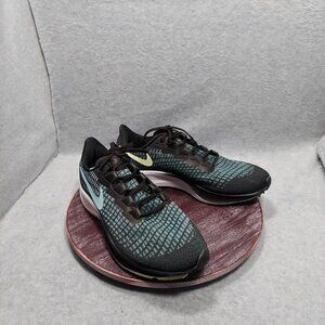 Nike Zoom Air Pegasus 37 Run Shoes Womens 9 1/2 Black Blue